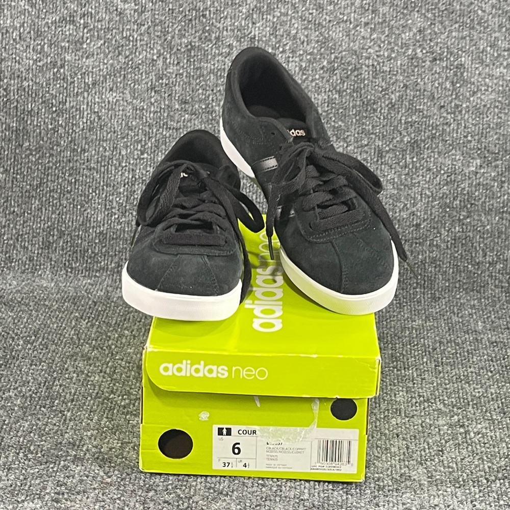 *Adidas Neo Women’s Black Tennis Shoes Sz 6